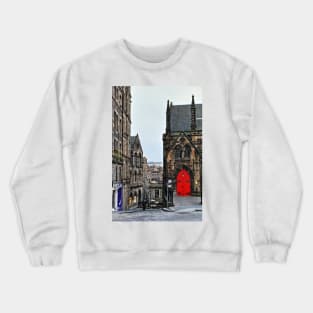 St Columba's Free Church, Edinburgh - Scottland Crewneck Sweatshirt